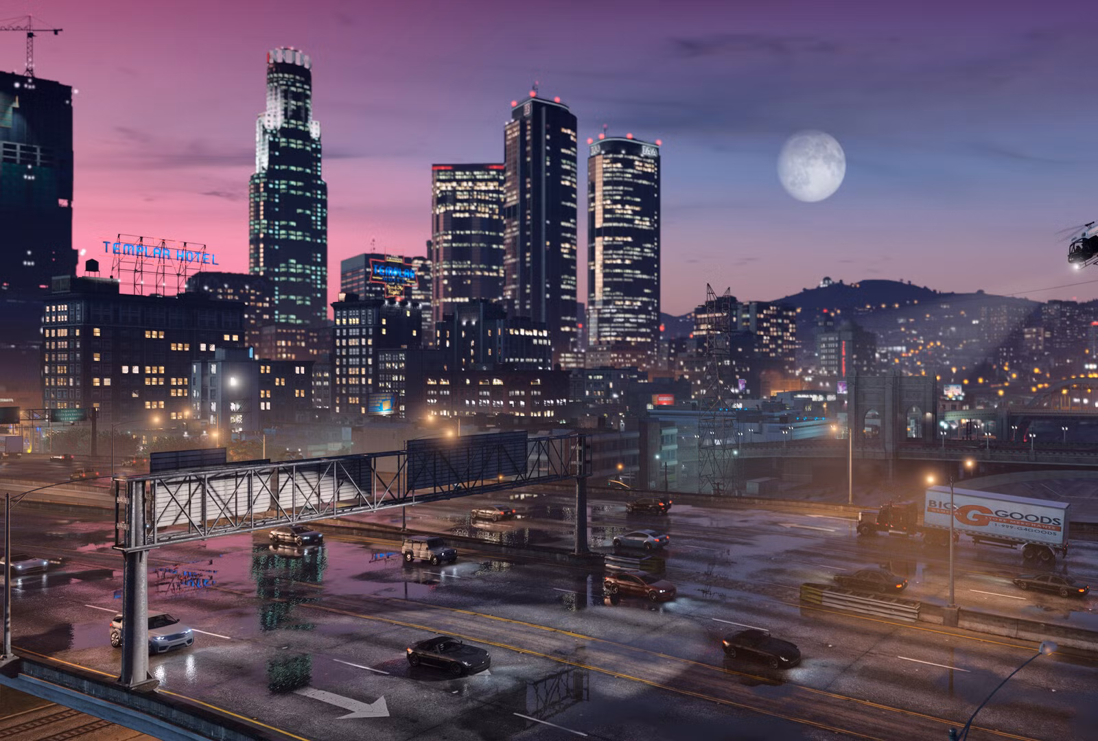 Ambiente operativo de Miles Security en Los Santos